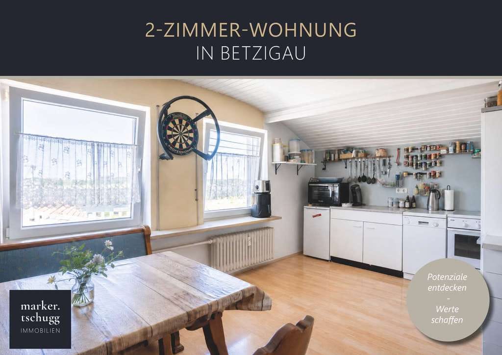 Immobilie in Betzigau - Kapitalanleger aufgepasst: Vermietete Dachgeschosswohnung mit zuverlässigem Bestandsmieter - Bild 0