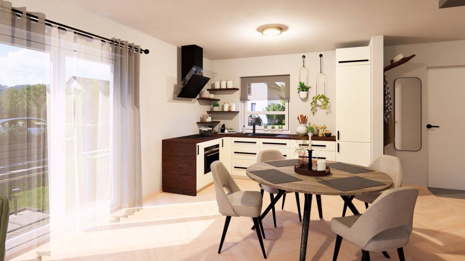 Immobilie in Güntersleben - Individueller Bungalow-Gestaltungstraum - Flexibles Wohnen in Güntersleben mit Pool und KfW55-Standard - Bild 4