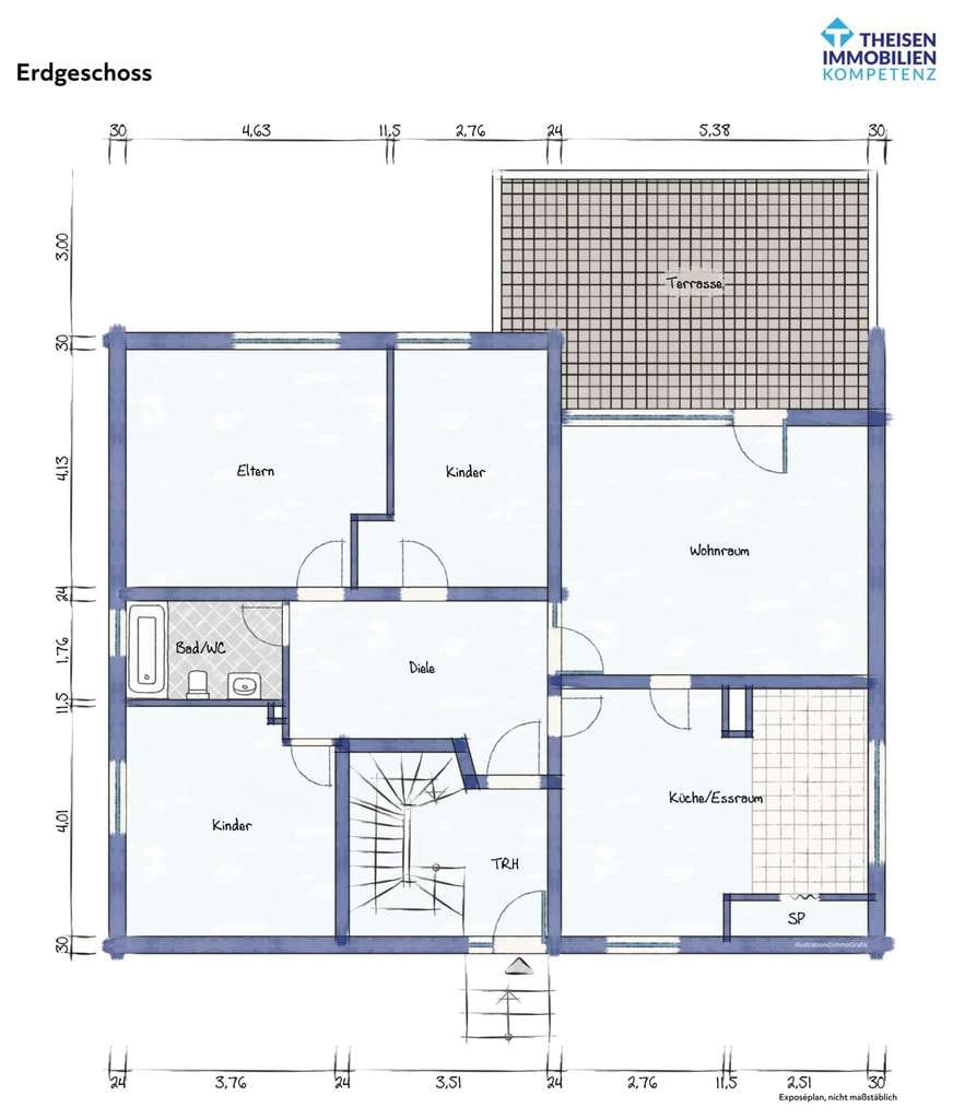Immobilie in Nörtershausen - Dreifamilienhaus in ruhiger Höhenlage Nähe Koblenz - Raumwunder mit viel Potential - Bild 4