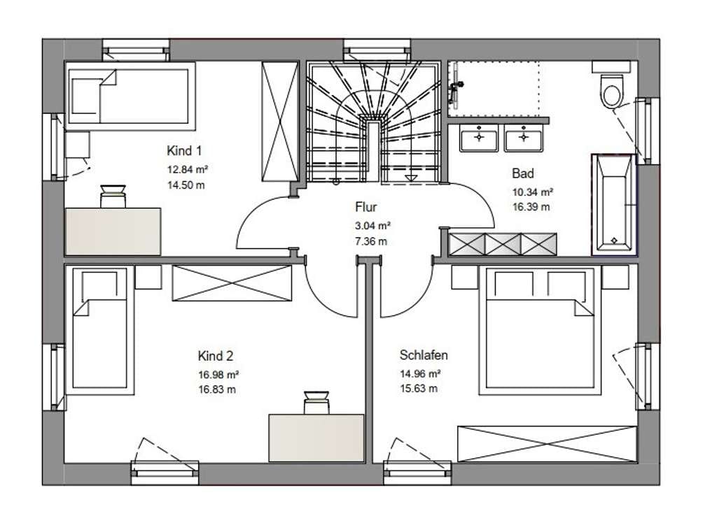 Immobilie in Gebesee - Einfamilienhaus mit zwei Vollgeschossen auf Grundstück in Gebesee. - Bild 3