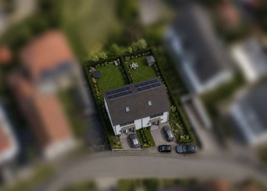 Immobilie in Rutesheim - Zwei Neubau Doppelhaushälften - Bauplatz in Top Lage von Rutesheim   - Bild 0