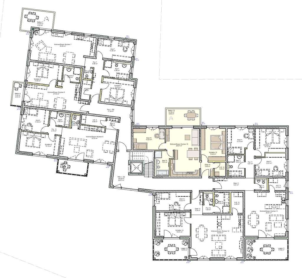 Immobilie in Weiler bei Bingen - Modernes Wohnen im 1. Obergeschoss mit Balkon - Bild 2