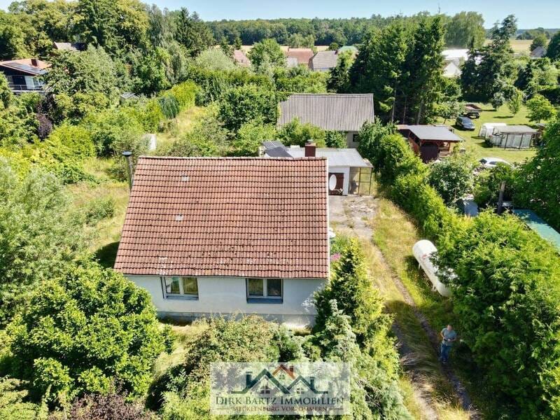 Immobilie in Kletzin - Kleines Einfamilienhaus mit großem Grundstück in ruhiger Lage!! - Bild 0