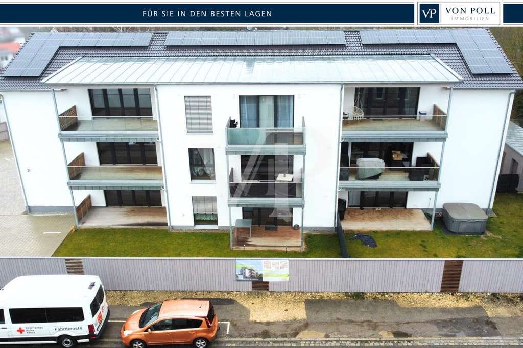 Immobilie in Uffenheim - Vermietete 2-Zimmer Dachgeschosswohnung mit großem Balkon in, energieeffizienter Bauweise - Bild 0