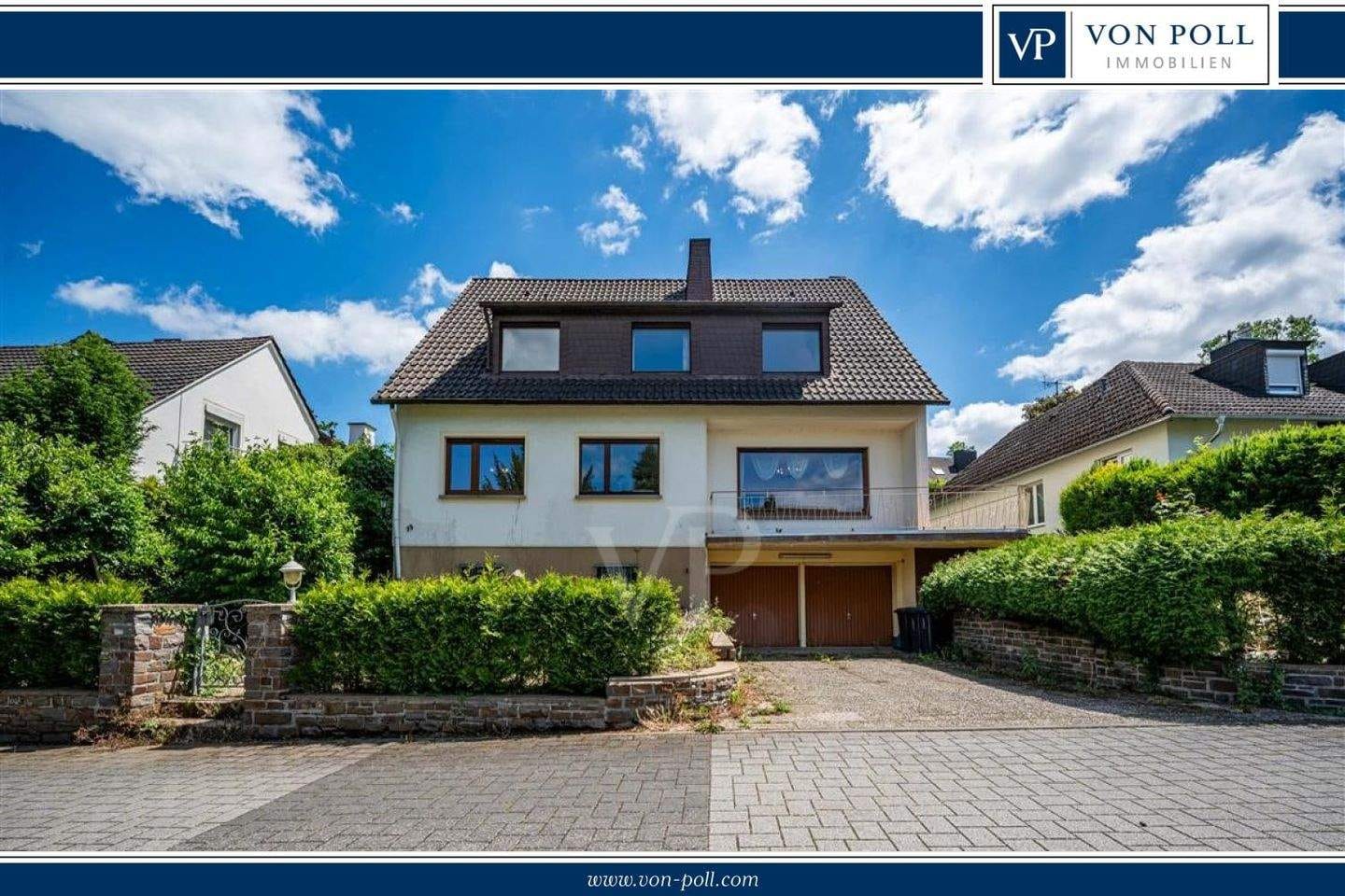Immobilie in Urbar - Zweifamilienhaus mit sonnigem Grundstück in ruhiger Lage von Urbar - Bild 0