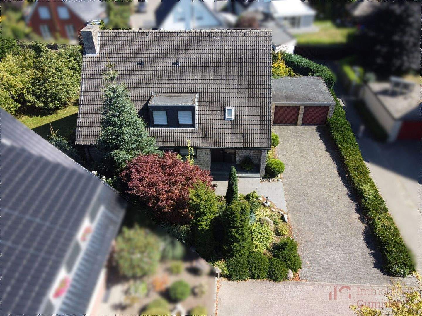 Immobilie in Emsdetten - Dichterviertel - geräumiges Ein/Zweifamilienhaus mit großem Grundstück in Sackgassenlage - Bild 1