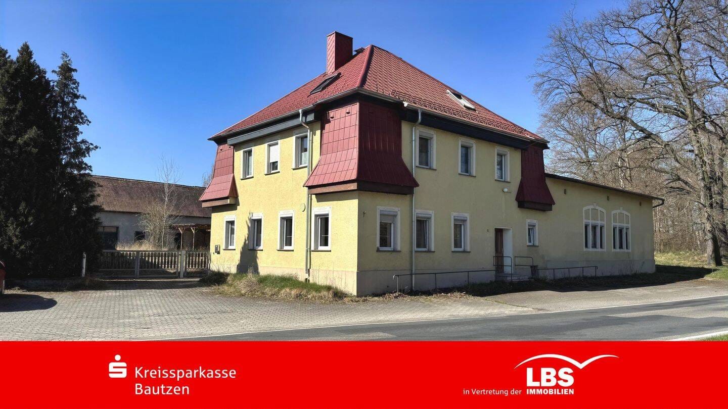 Immobilie in Lohsa - Łaz - Haus, Hof & Wald - Bild 0