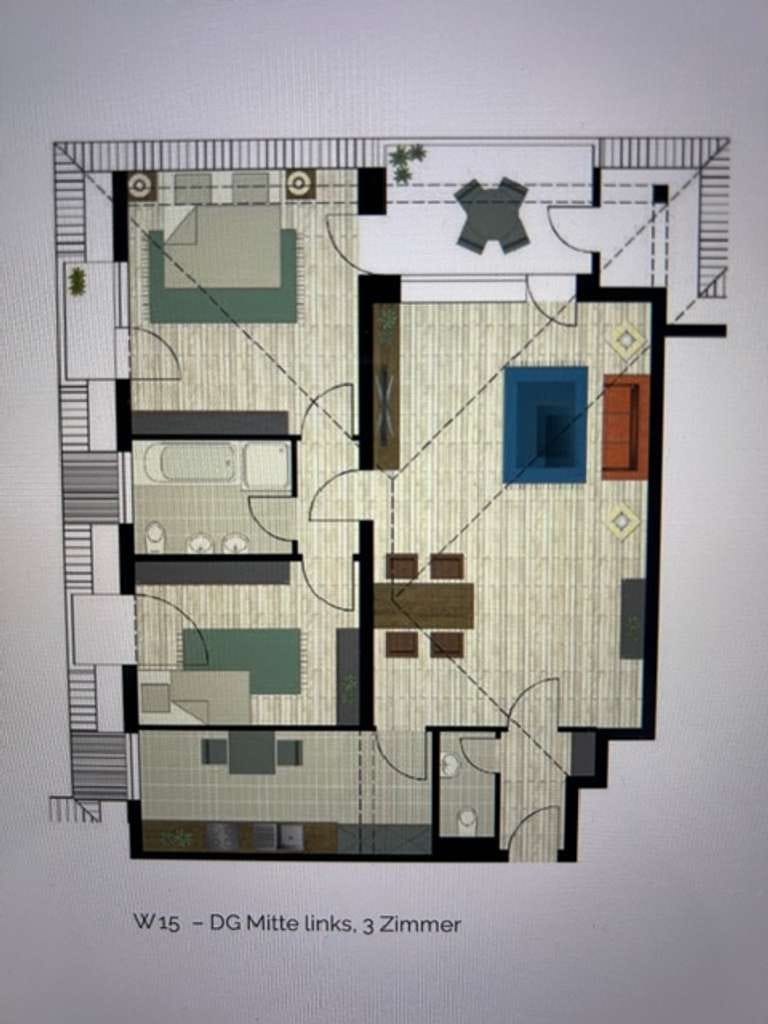 Immobilie in Lollar - Tolle renovierte 3 Zimmer Wohnung mit schönem Sonnenbalkon - Bild 1