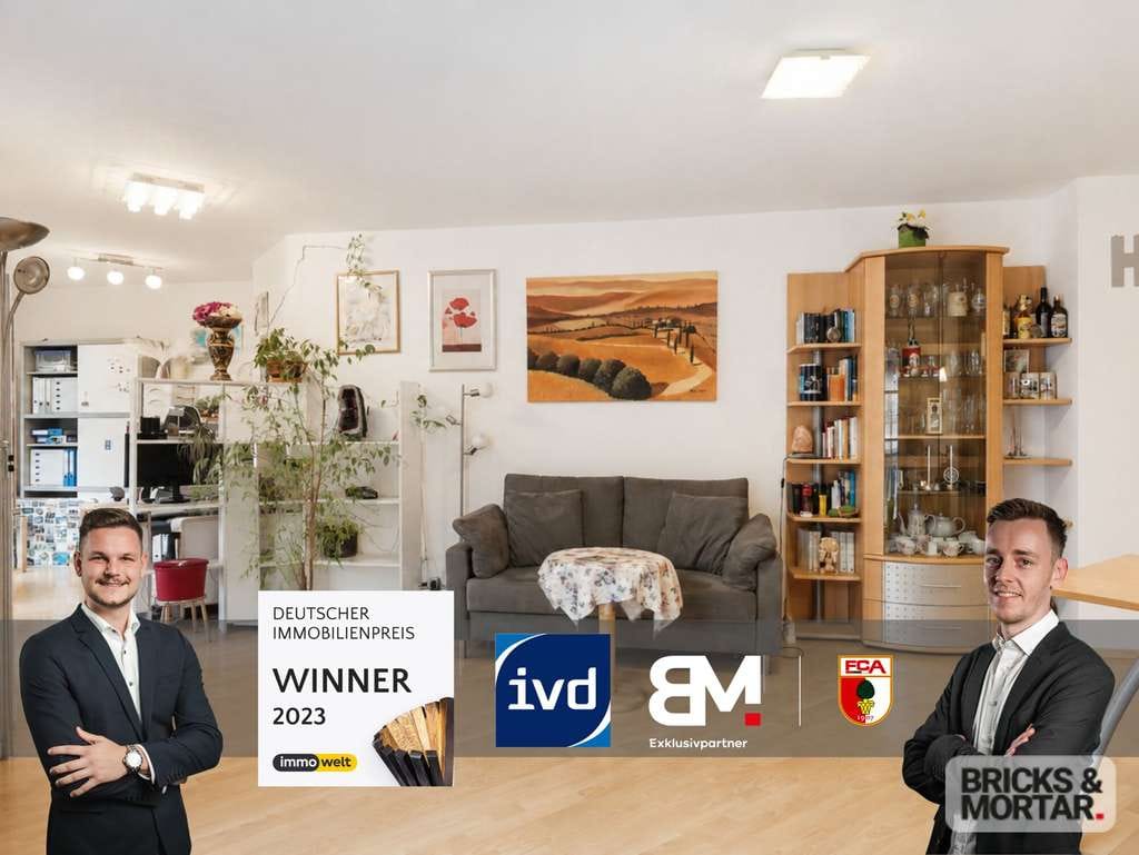 Immobilie in Klosterlechfeld - Großzügige 2-Zimmer-Wohnung mit Aufzug und Tiefgarage in Klosterlechfeld - Bild 0