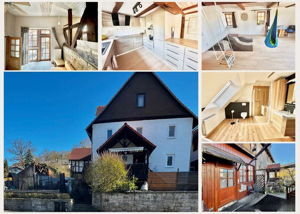 Immobilie in Edermünde - Ihr eigenes Wohnparadies!

Naturnahes Fachwerk-Ensemble mit 4 Wohneinheiten in Edermünde-Holzh. - Bild 0