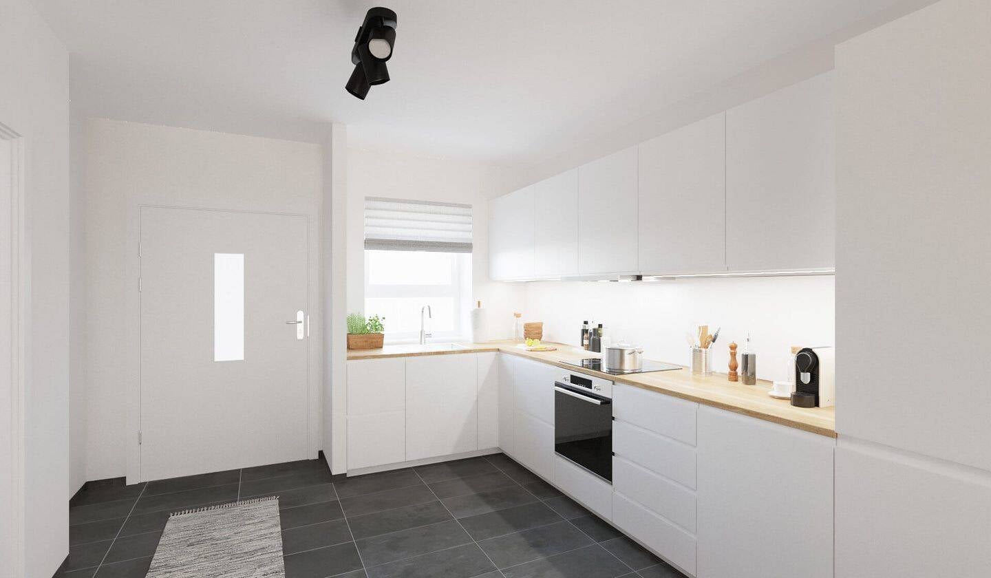 Immobilie in Ribnitz-Damgarten - 3-Zi.-Reihenmittelhaus auf zwei Etagen, inklusive Grundstück - Bild 1