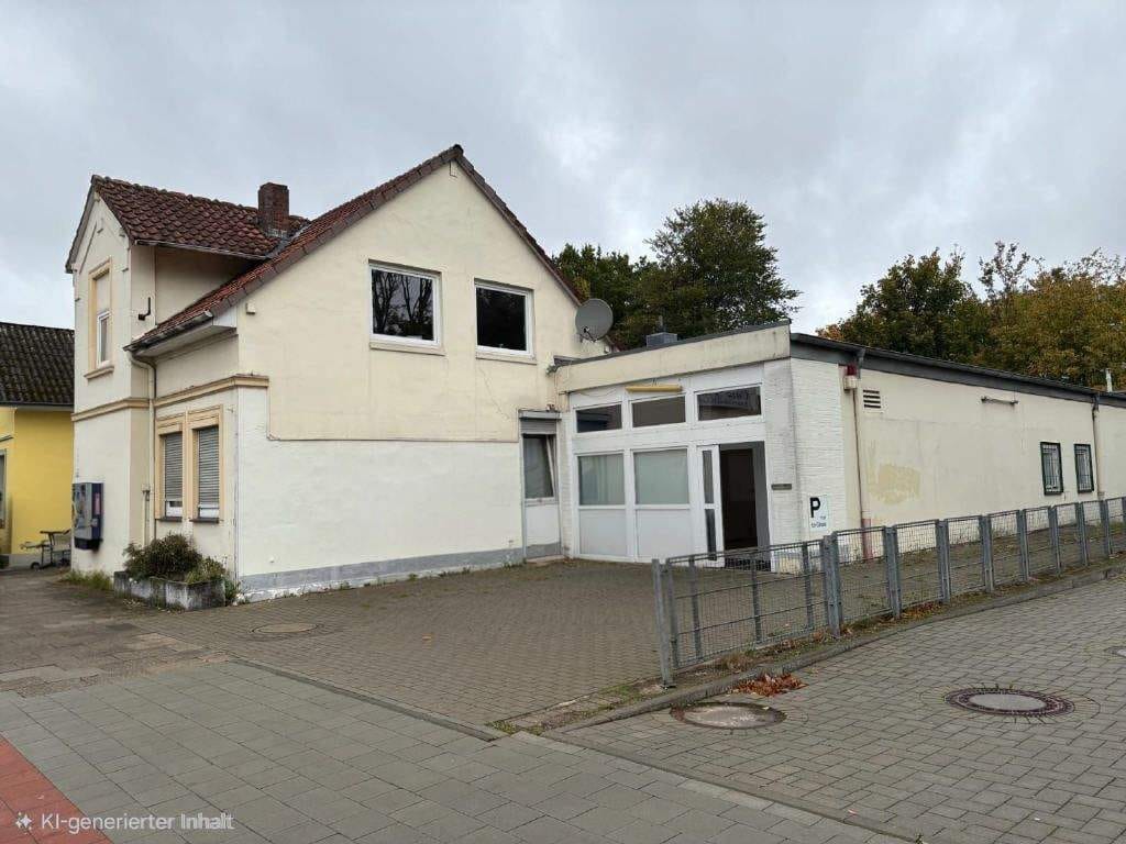 Immobilie in Elmshorn - *Altbau-Zweifamilienhaus mit Renovierungsbedarf* *Mit Gewerbeteil im Anbau* - Bild 0