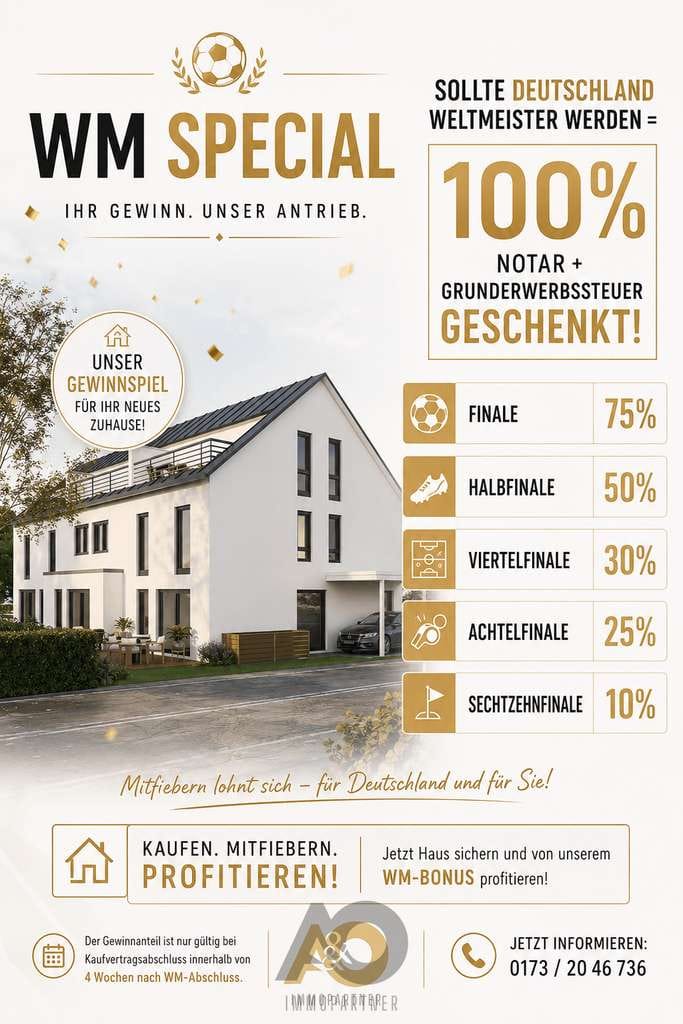 Immobilie in Nufringen - Reihenmittelhaus im Rohbau – Individuelle Gestaltung in attraktiver Feldrandlage von Nufringen - Bild 0