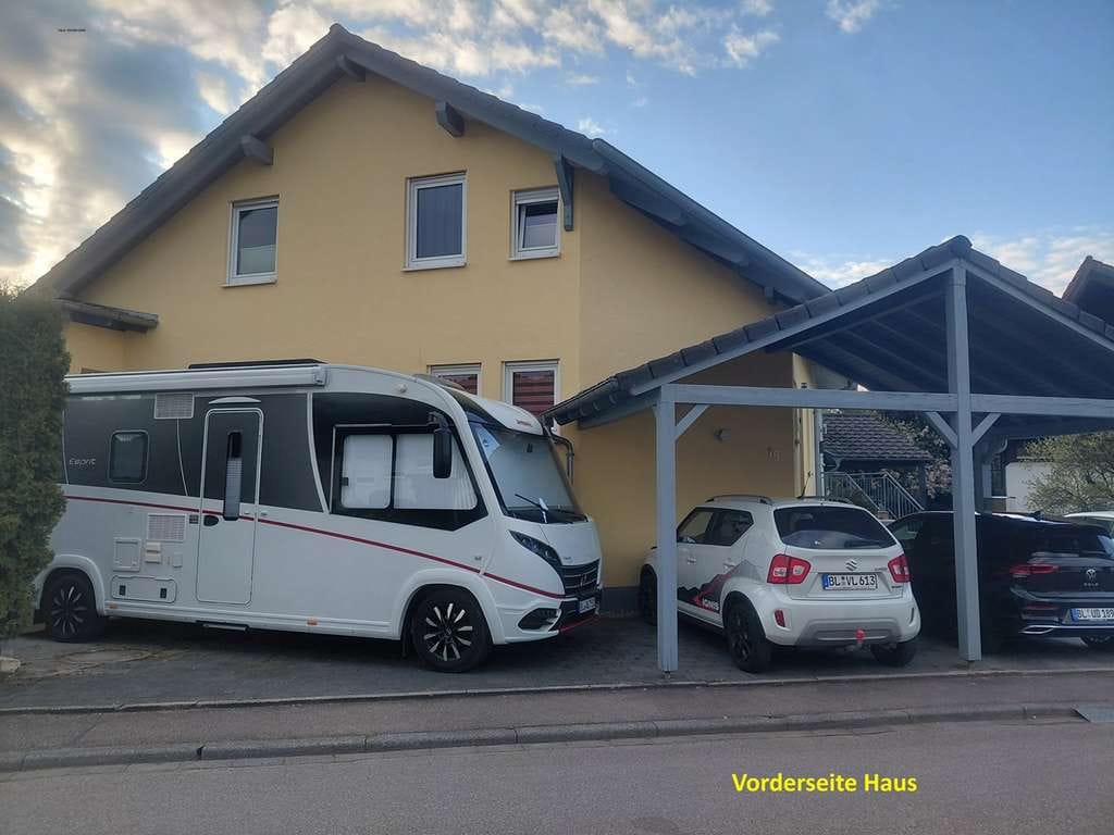 Immobilie in Rangendingen - Doppelhaushälfte mit  Terrasse, Carport, Gartenhaus, und Pool  - Bild 0