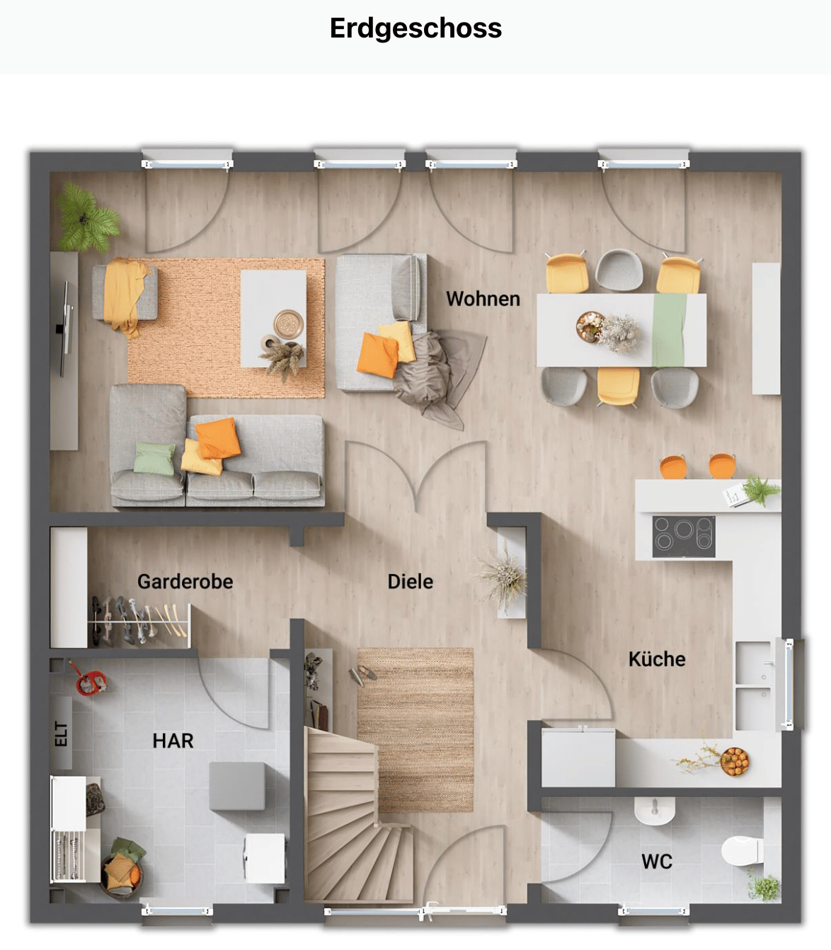 Immobilie in Bad Berneck im Fichtelgebirge - Stadtvilla von Town & Country mit 2 Vollgeschossen – ca. 150 m² NF auf 959 m² Grundstück (MU, erschlossen) - Bild 2