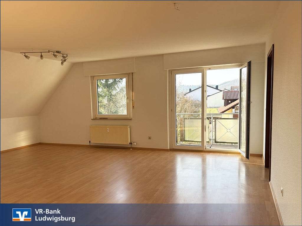 Immobilie in Freudental - Freie, großzügige  4-Zimmer-Maisonette-Wohnung -  
Balkon und TG-Stellplatz inclusive - Bild 0
