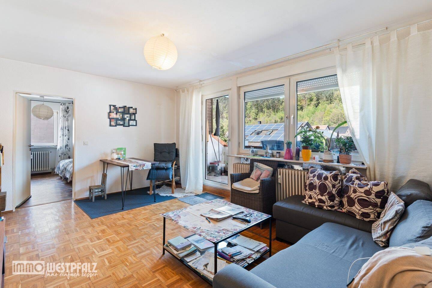Immobilie in Dahn - Gepflegte DG-Wohnung mit Loggia und Blick ins Grüne in Dahn - Bild 0