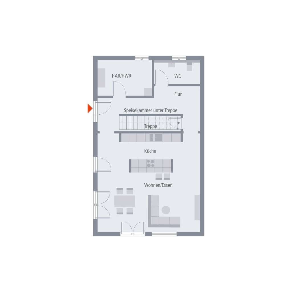 Immobilie in Loddin - GROSSZÜGIGES WOHNEN im Doppelhaus - Bild 2
