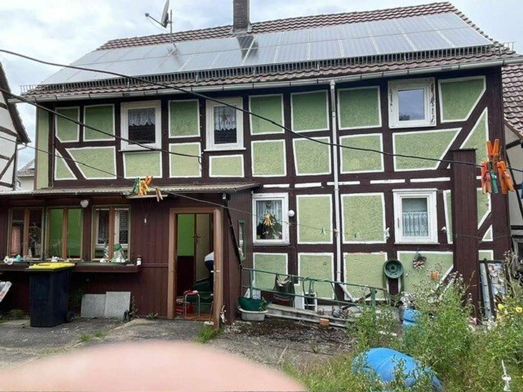 Immobilie in Frielendorf - Frielendorf-OT, EFH + Scheune - Bild 1