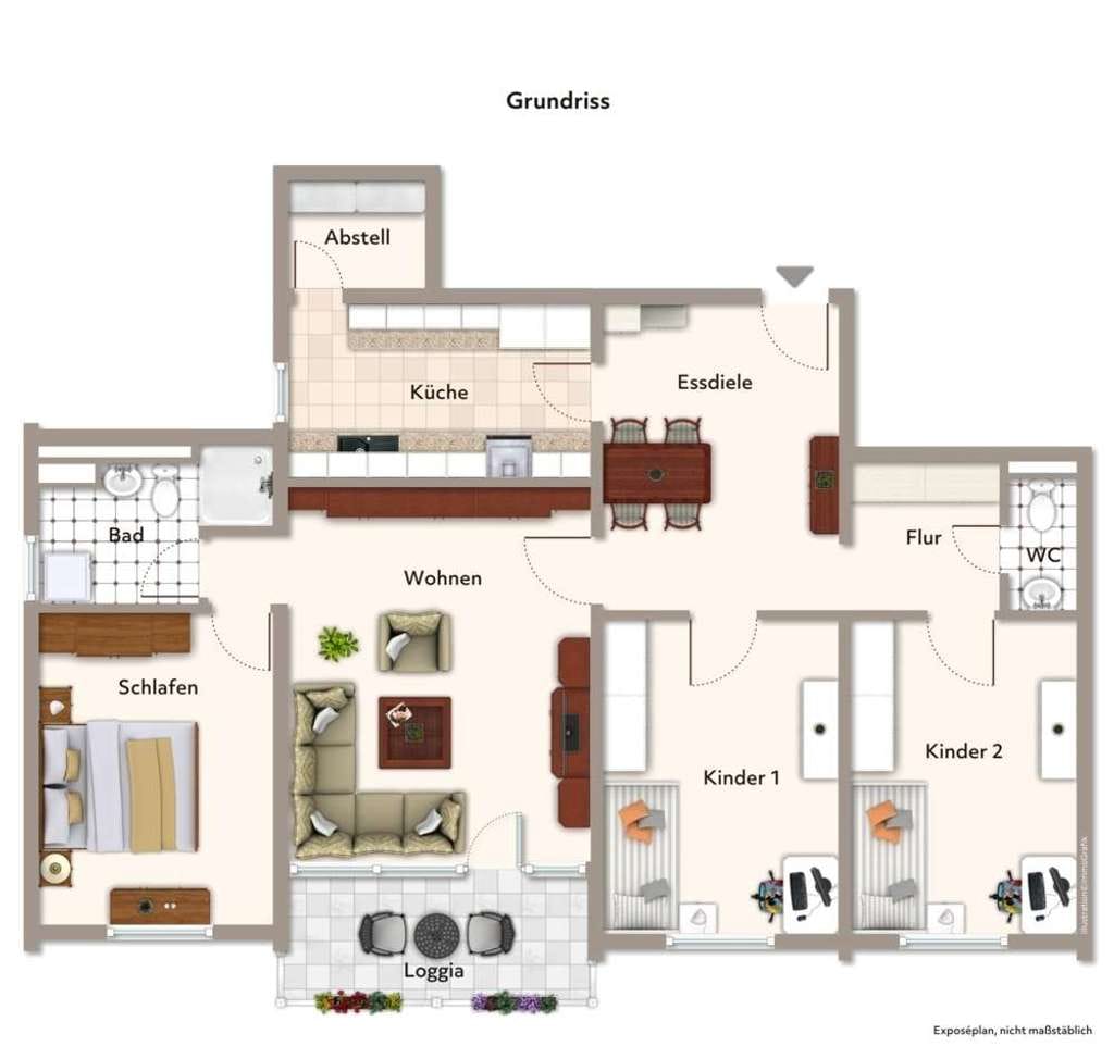 Immobilie in Fulda - 5% Rendite*Passives Einkommen*Lichtdurchflutete TOP 4-ZKB City-ETW für Einsteiger oder Familien - Bild 2