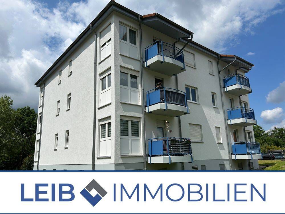 Immobilie in Schleusingen - Schön geschnittene Wohnung mit Balkon und Blick ins Grüne in Schleusingen, sofort einzugsbereit! - Bild 1