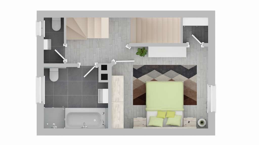 Immobilie in Bottrop - *Reihenmittelhaus mit Stellplatz, Terrasse und Grünfläche* - Bild 4