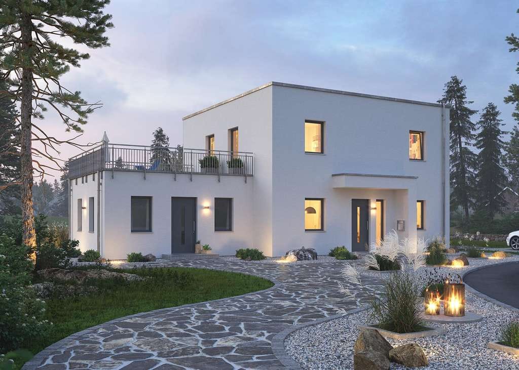 Immobilie in Böhme - Modern wohnen, klimafreundlich bauen – 160 m² KfW-55-Einfamilienhaus - Bild 0