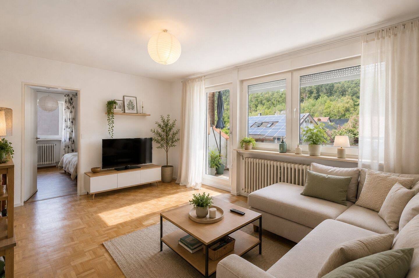 Immobilie in Dahn - Gepflegte DG-Wohnung mit Loggia und Blick ins Grüne in Dahn - Bild 1