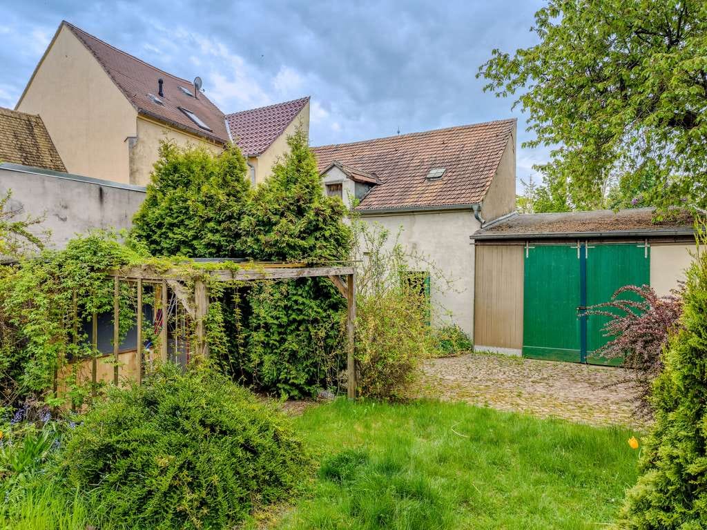 Immobilie in Wurzen - Historisches Stadthaus mit Gewerbefläche und Gartenparadies - Bild 3