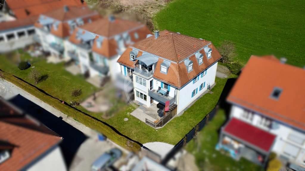 Immobilie in Biessenhofen - Gepflegte Erdgeschosswohnung mit Gartenanteil in ruhiger Lage von Biessenhofen - Bild 1