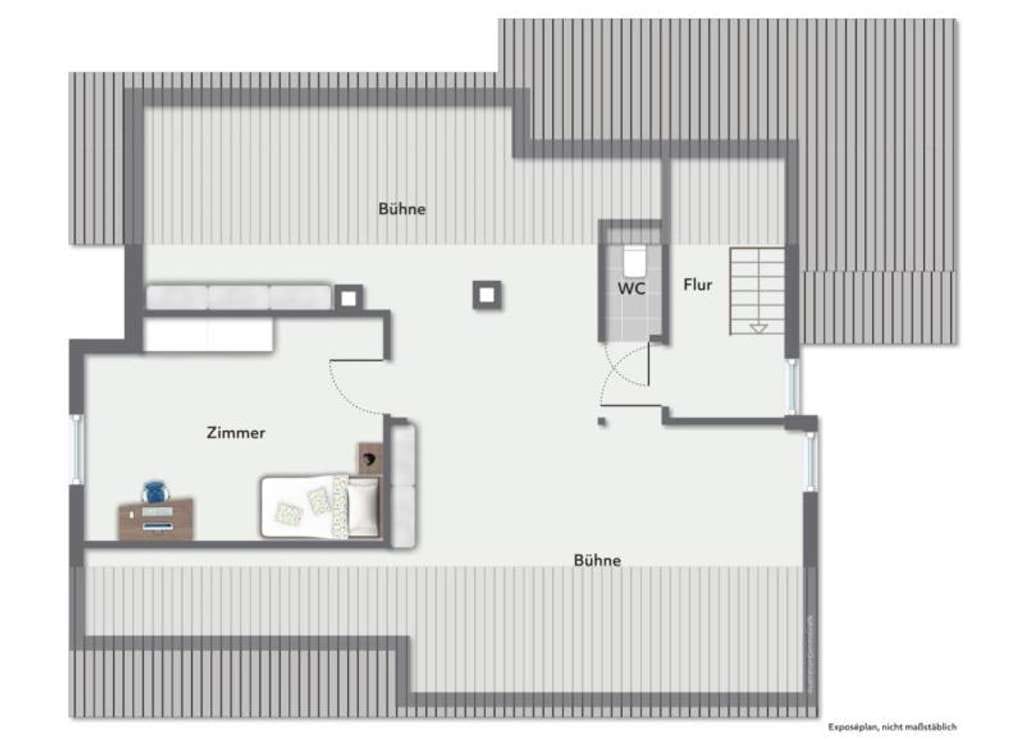 Immobilie in Albershausen - Stattliches freistehendes Einfamilienhaus mit Balkon & Garten in Albershausen! - Bild 2