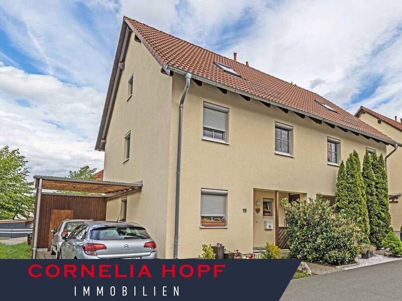 Immobilie in Am Ettersberg - #Doppelhaus #6 Zimmer #2 Stellplätze #Parkett #2 Bäder  #Vermietet - Bild 0