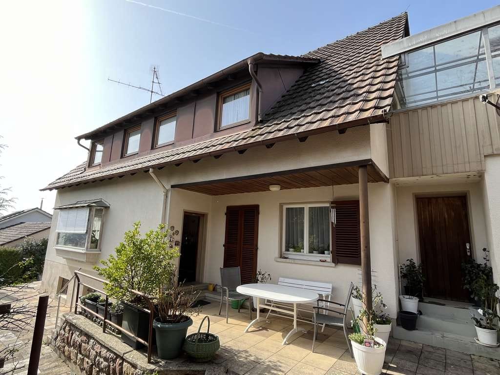 Immobilie in Steinen - Freistehendes Zweifamilienwohnhaus mit Doppelgarage, auf einem sehr schönen, großen Grundstück - Bild 4