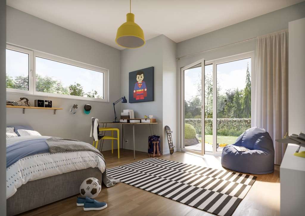 Immobilie in Westerstetten - TRAUMHAUS MIT GRUNDSTÜCK - Wohnen auf einer Ebene in modernem Bungalow! - Bild 3