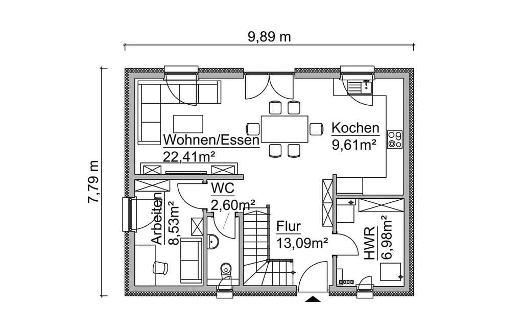 Immobilie in Müncheberg - Unser Aktionshaus mit 122qm . Neu bauen und Raus aus der Miete ! - Bild 2
