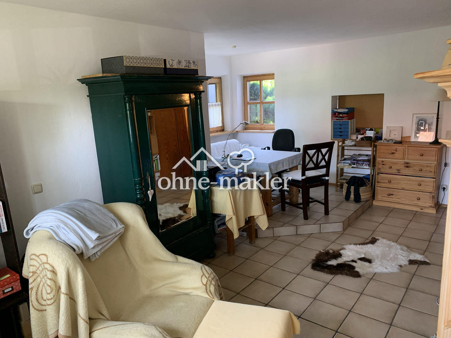 Immobilie in Riedering - 2-Zimmer EG-Wohnung in naturnaher Lage - mit Terasse Garten - vermietet - PROVISIONSFREI - Bild 4
