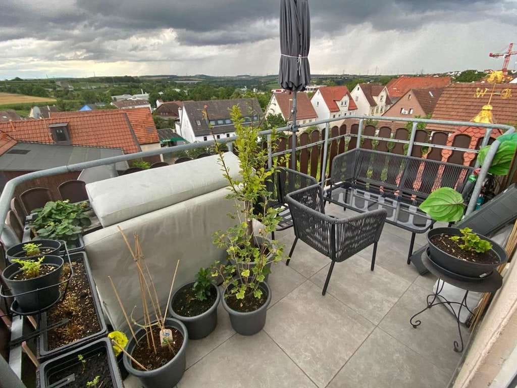 Immobilie in Markgröningen - Ideale Paarwohnung: 3 Zimmer DG Wohnung mit Balkon in Markgröningen - Bild 3