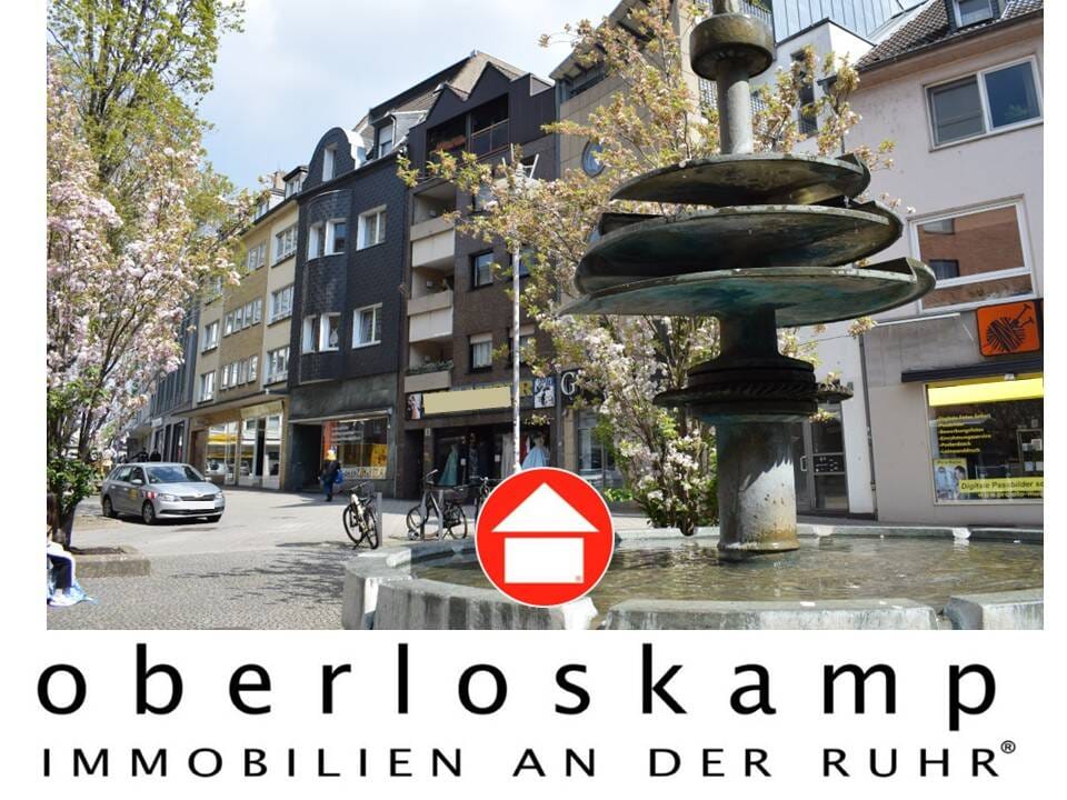 Immobilie in Mülheim an der Ruhr - Vollvermietetes Wohn- und Geschäftshaus mit Ladenlokal  im Erdgeschoss – am historischen Rathaus und Marktplatz!  - Bild 0