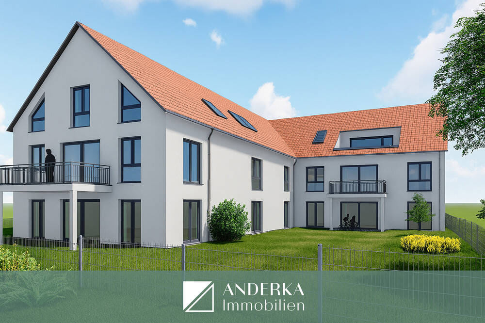 Immobilie in Bubesheim - Neubau KfW 40: Großzügige Dachgeschoss-Wohnung mit Balkon in sonniger Ausrichtung! - Bild 0