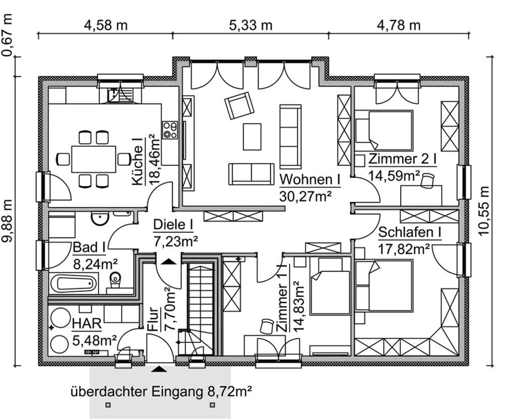 Immobilie in Wiedemar - Zuhause für alle Generationen – Ihr ScanHaus macht’s möglich - Bild 1