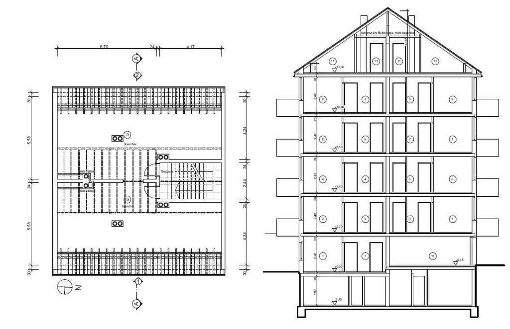 Immobilie in Aachen - Loftartiges Dachgeschoss-Appartement (ca. 58 m²) – Ausbauprojekt in zentraler Lage von Aachen - Bild 4