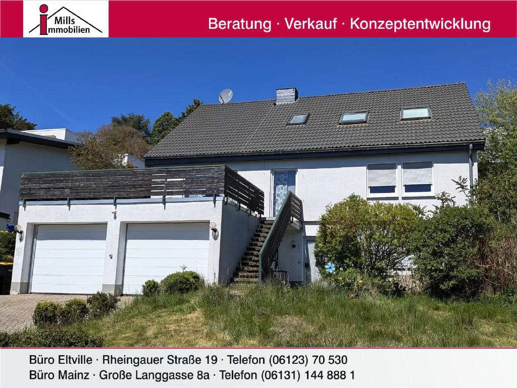 Immobilie in Taunusstein - Freistehendes 1-2 Familienhaus mit sonniger Süd-Terrasse - Bild 0