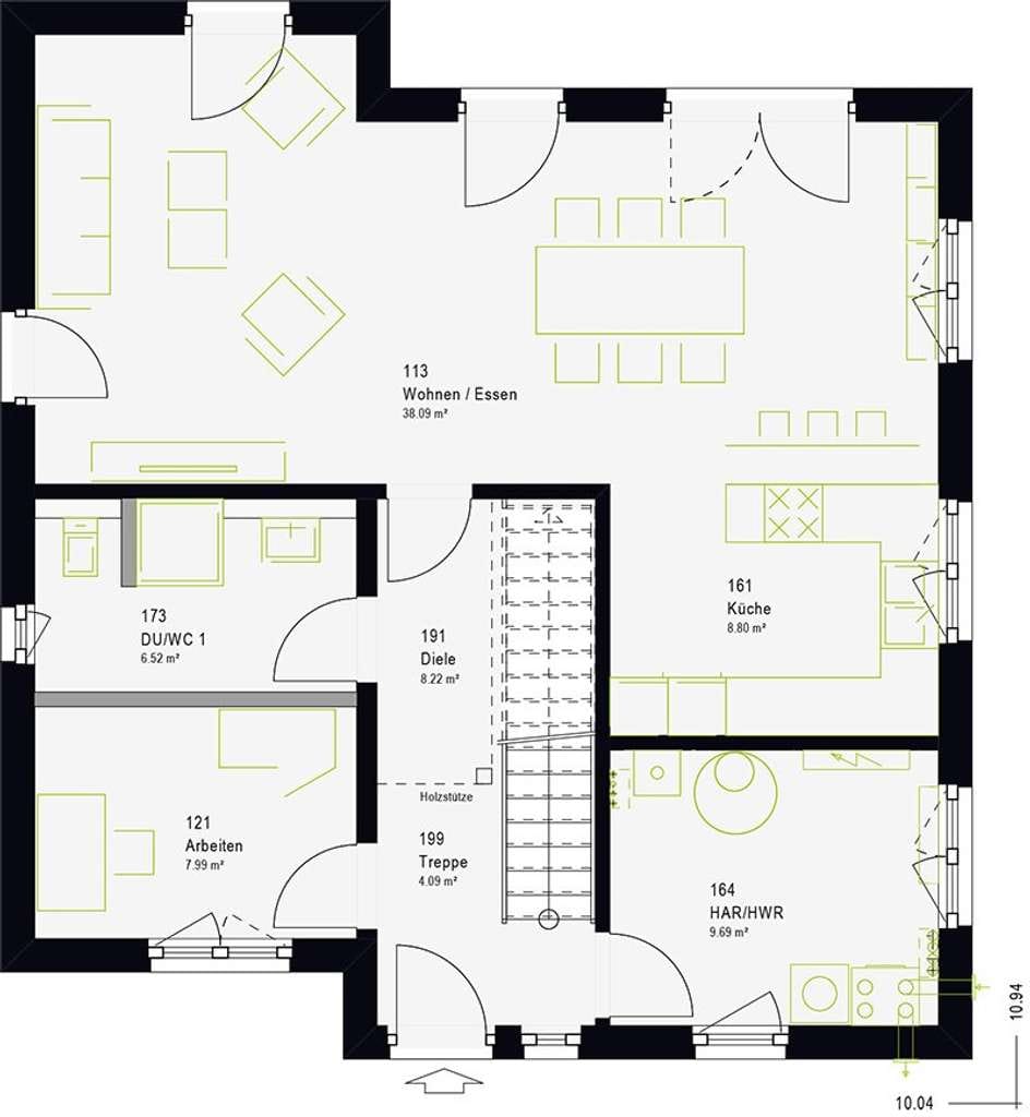 Immobilie in Wörnitz - Kinderzimmer + Homeoffice? Hier passt beides rein - Bild 2