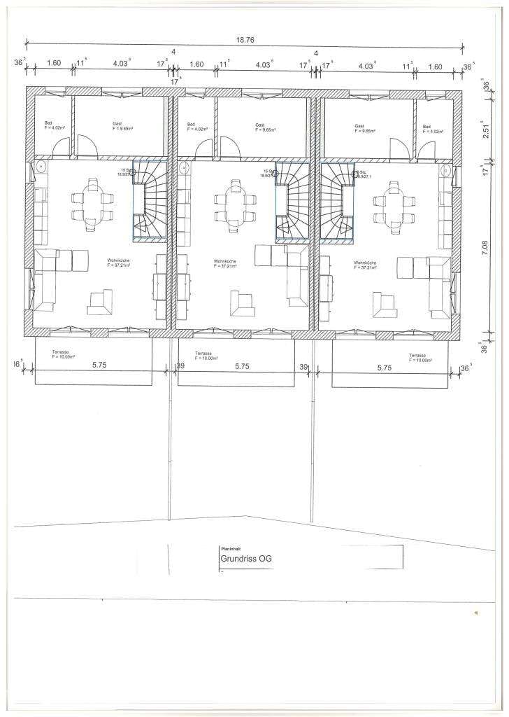 Immobilie in Malgersdorf - Malgersdorf: Neubau-REH, KfW-55-Standard, Wärmepumpe, PV-Anlage, auf Erbbaurecht! - Bild 1