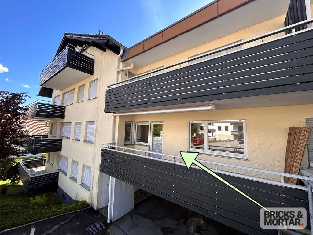 Immobilie in Immenstadt im Allgäu - Gemütliche Allgäu-Oase mit Balkon und Garage - Bild 1