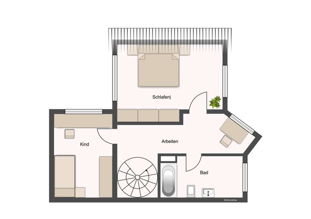 Immobilie in Gerlingen - 3,5-Zimmer-Maisonettewohnung mit Blick ins Grüne – vermietet & entwicklungsfähig - Bild 2