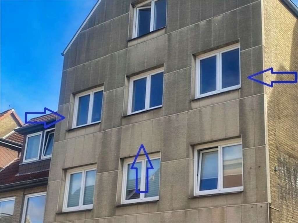 Immobilie in Schleswig - Gemütliche, solide und zentralgelegene 1,5 Zimmer Eigentumswohnung mit eigener Garage - Bild 0