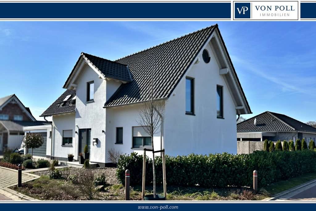 Immobilie in Dötlingen - Neuwertiges Ein-/ Zweifamilienhaus in energetischer Bauweise in Dötlingen Brettorf - Bild 0