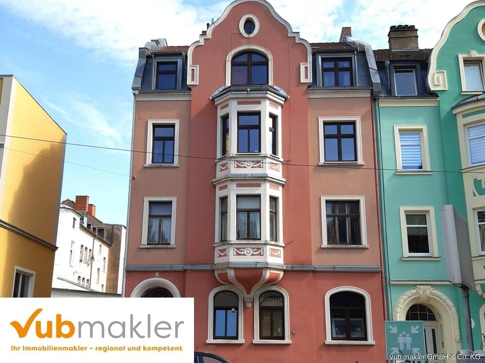 Immobilie in Hof - Investieren, wo Geschichte zuhause ist - gepflegtes Mehrfamilienhaus mit Flair des 19. Jahrhunderts - Bild 0