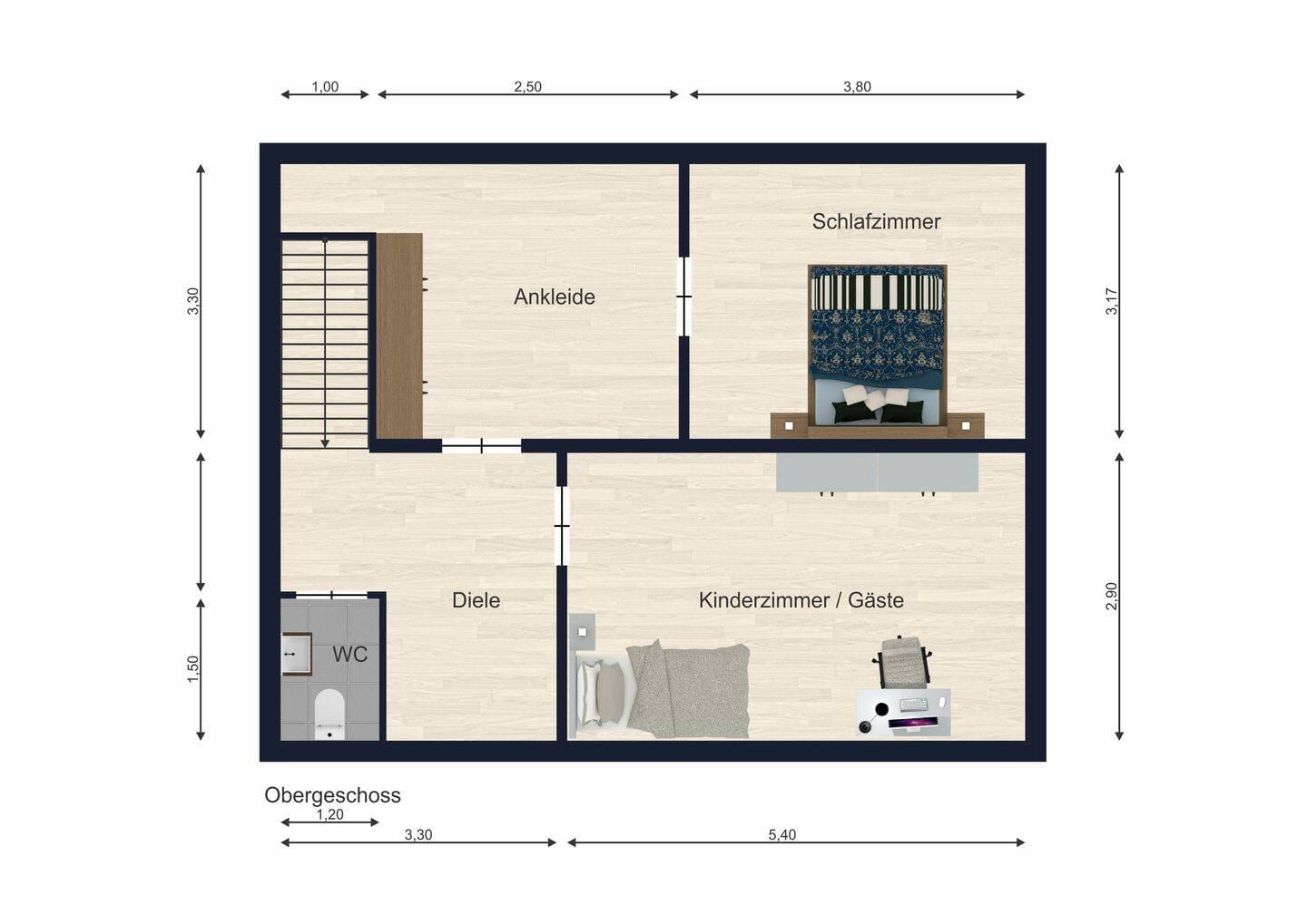 Immobilie in Geiselhöring - Attraktives Reihenendhaus: saniert, mit Garten und sofort verfügbar - Bild 3